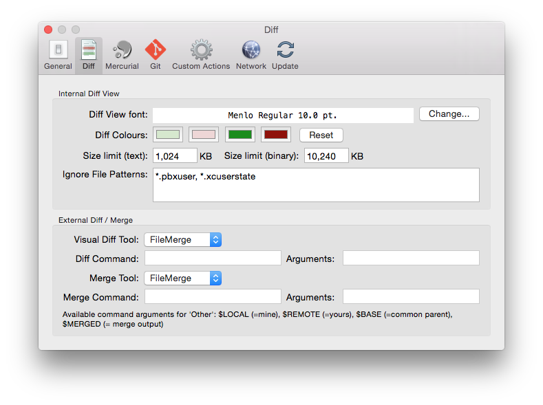 Launch external merge tool for sourcetree mac software